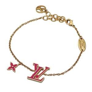 LOUIS VUITTON Pink Charm Bracelet